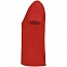 Футболка женская Crusader Women, красная с логотипом в Нефтекамске заказать по выгодной цене в кибермаркете AvroraStore