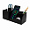 Настольный органайзер Boss c беспроводной зарядкой - Синий HH с логотипом в Нефтекамске заказать по выгодной цене в кибермаркете AvroraStore