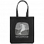 Холщовая сумка «Олень Тюлень», черная с логотипом в Нефтекамске заказать по выгодной цене в кибермаркете AvroraStore