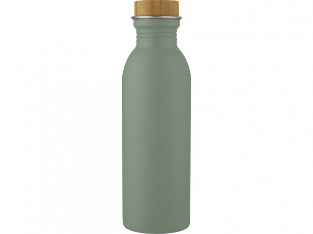 Kalix, спортивная бутылка из нержавеющей стали объемом 650 мл, зеленый яркий с логотипом в Нефтекамске заказать по выгодной цене в кибермаркете AvroraStore