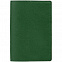 Обложка для паспорта Petrus, зеленая с логотипом в Нефтекамске заказать по выгодной цене в кибермаркете AvroraStore