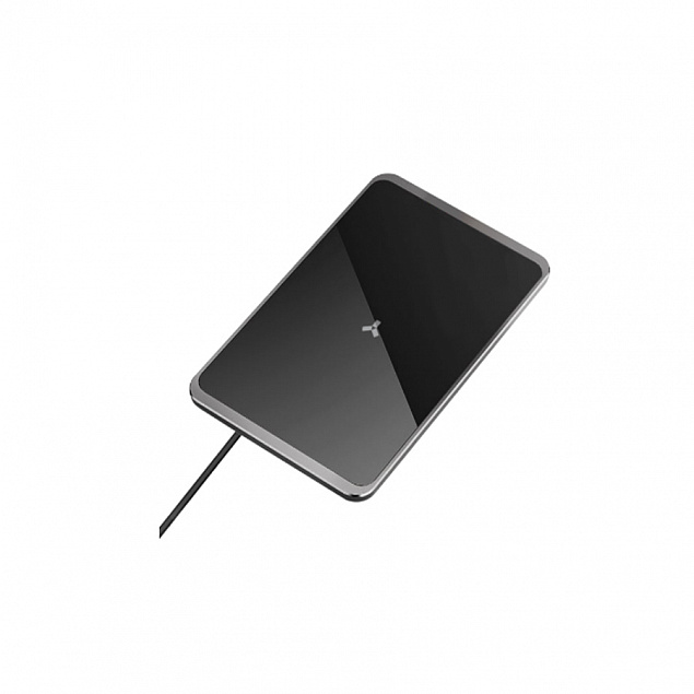 Беспроводное зарядное устройство ACCESSTYLE BERMUDA 15W,  черный с логотипом в Нефтекамске заказать по выгодной цене в кибермаркете AvroraStore