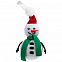 Елочная игрушка «Снеговик» с логотипом в Нефтекамске заказать по выгодной цене в кибермаркете AvroraStore