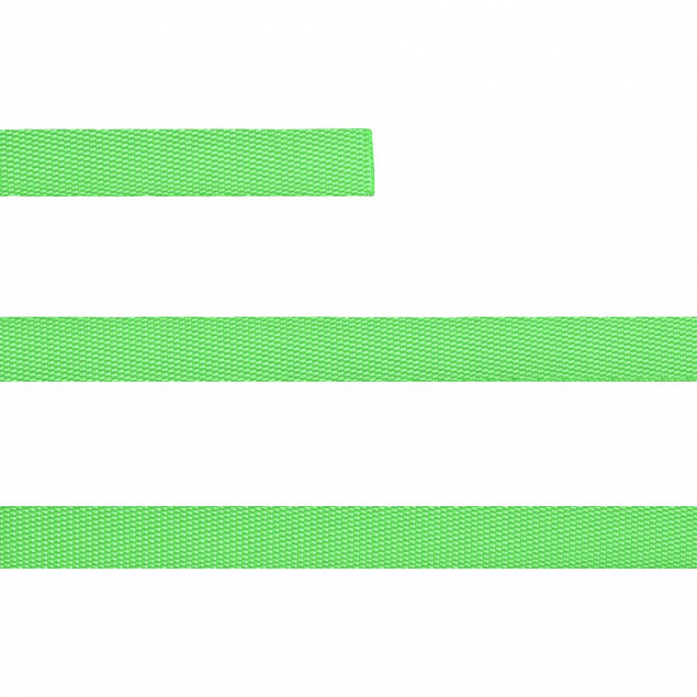 Стропа текстильная Fune 10 S, зеленый неон, 10 см с логотипом в Нефтекамске заказать по выгодной цене в кибермаркете AvroraStore