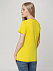 Футболка женская T-bolka Lady, желтая с логотипом в Нефтекамске заказать по выгодной цене в кибермаркете AvroraStore
