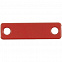 Шильдик металлический Alfa Liten, красный с логотипом в Нефтекамске заказать по выгодной цене в кибермаркете AvroraStore