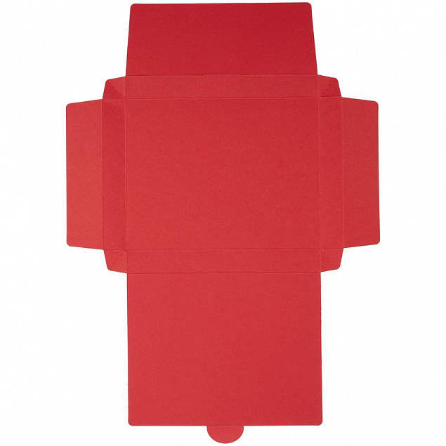 Коробка самосборная Flacky Slim, красная с логотипом в Нефтекамске заказать по выгодной цене в кибермаркете AvroraStore
