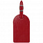 Бирка багажная Nebraska, красная с логотипом в Нефтекамске заказать по выгодной цене в кибермаркете AvroraStore