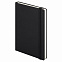 Ежедневник недатированный Marseille soft touch BtoBook, черный с логотипом в Нефтекамске заказать по выгодной цене в кибермаркете AvroraStore