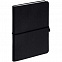Блокнот Saffian Mini, черный с логотипом в Нефтекамске заказать по выгодной цене в кибермаркете AvroraStore