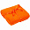 Плед Plush, оранжевый с логотипом в Нефтекамске заказать по выгодной цене в кибермаркете AvroraStore