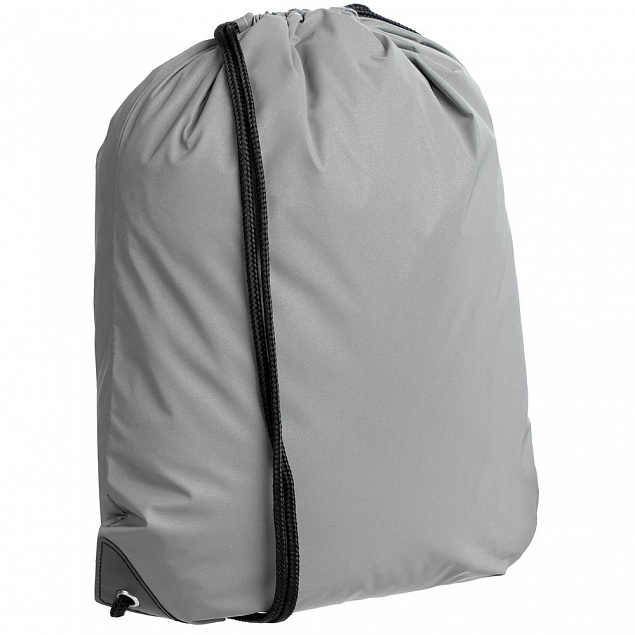 Рюкзак Manifest из светоотражающей ткани, серый с логотипом в Нефтекамске заказать по выгодной цене в кибермаркете AvroraStore