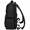 Кожаный рюкзак для ноутбука Santiago, черный с логотипом в Нефтекамске заказать по выгодной цене в кибермаркете AvroraStore