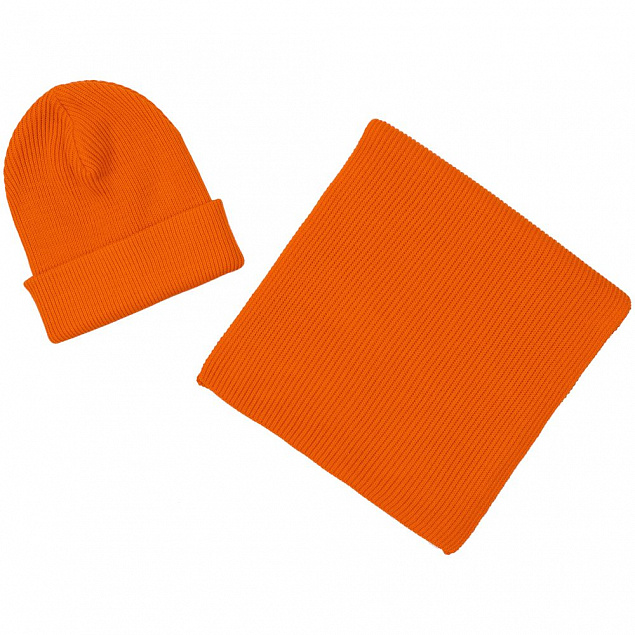 Шарф Life Explorer, оранжевый с логотипом в Нефтекамске заказать по выгодной цене в кибермаркете AvroraStore