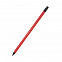 Карандаш Negro с цветным корпусом - Красный PP с логотипом в Нефтекамске заказать по выгодной цене в кибермаркете AvroraStore