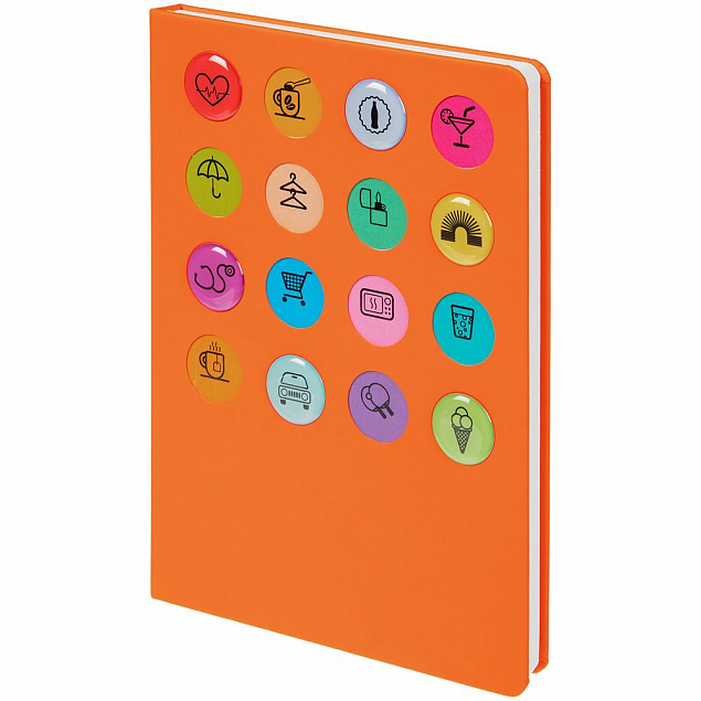 Ежедневник «История изобретений», недатированный, оранжевый с логотипом в Нефтекамске заказать по выгодной цене в кибермаркете AvroraStore