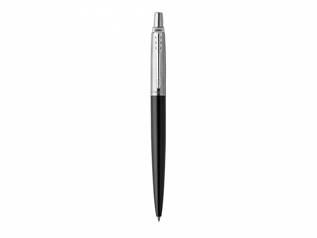 Ручка Parker шариковая Jotter Essential, Satin Black CT с логотипом в Нефтекамске заказать по выгодной цене в кибермаркете AvroraStore