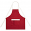 Фартук Settle In, красный с логотипом в Нефтекамске заказать по выгодной цене в кибермаркете AvroraStore