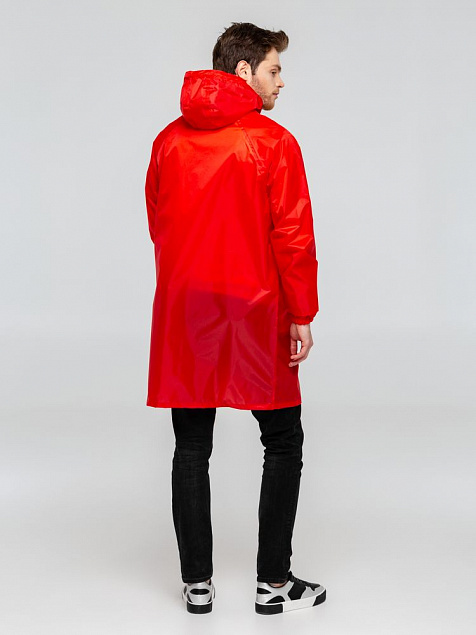 Дождевик Rainman Zip Pro, красный с логотипом в Нефтекамске заказать по выгодной цене в кибермаркете AvroraStore