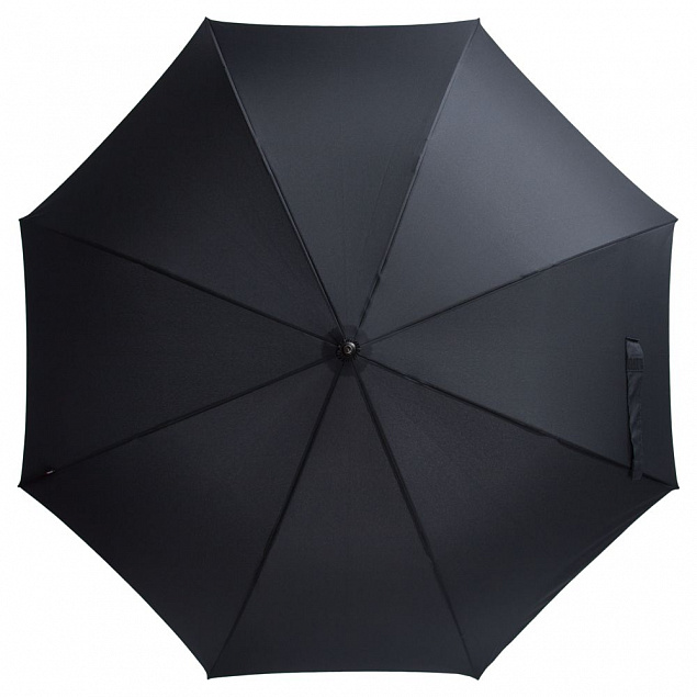 Зонт-трость E.703, черный с логотипом в Нефтекамске заказать по выгодной цене в кибермаркете AvroraStore
