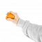 Антистресс «Каска», оранжевый с логотипом в Нефтекамске заказать по выгодной цене в кибермаркете AvroraStore