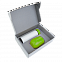 Набор Hot Box Duo CW grey (белый с салатовым) с логотипом в Нефтекамске заказать по выгодной цене в кибермаркете AvroraStore