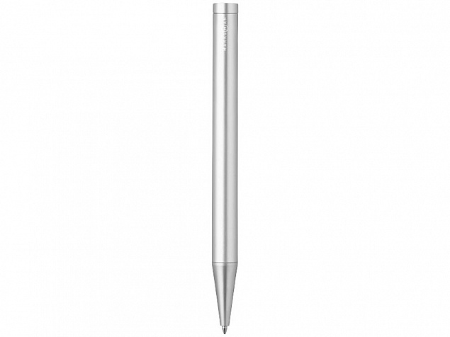 Ручка шариковая Carve, серебристый с логотипом в Нефтекамске заказать по выгодной цене в кибермаркете AvroraStore