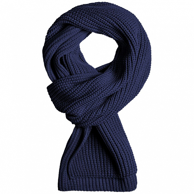 Набор Nordkyn Full Set с шарфом, синий с логотипом в Нефтекамске заказать по выгодной цене в кибермаркете AvroraStore