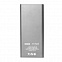 Универсальный аккумулятор OMG Iron line 10 (10000 мАч), металл, серебристый, 14,7х6.6х1,5 см с логотипом в Нефтекамске заказать по выгодной цене в кибермаркете AvroraStore