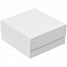 Коробка Emmet, средняя, белая с логотипом в Нефтекамске заказать по выгодной цене в кибермаркете AvroraStore