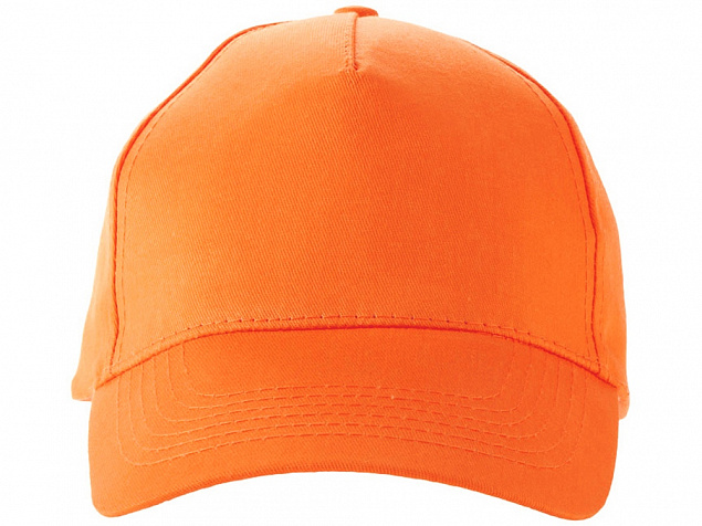 Бейсболка Memphis 5-ти панельная, оранжевый с логотипом в Нефтекамске заказать по выгодной цене в кибермаркете AvroraStore