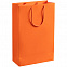Пакет бумажный Porta M, оранжевый с логотипом в Нефтекамске заказать по выгодной цене в кибермаркете AvroraStore