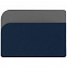 Чехол для карточек Dual, синий с логотипом в Нефтекамске заказать по выгодной цене в кибермаркете AvroraStore