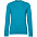 Свитшот женский Set In, светло-голубой с логотипом в Нефтекамске заказать по выгодной цене в кибермаркете AvroraStore