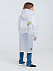 Дождевик детский Rainman Kids, белый с логотипом в Нефтекамске заказать по выгодной цене в кибермаркете AvroraStore