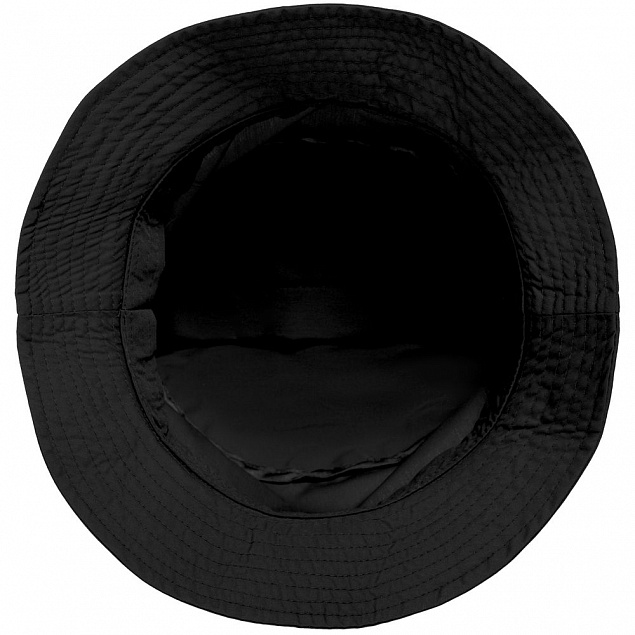 Панама складная Orust, черная с логотипом в Нефтекамске заказать по выгодной цене в кибермаркете AvroraStore