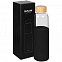 Бутылка для воды Onflow, черная с логотипом в Нефтекамске заказать по выгодной цене в кибермаркете AvroraStore