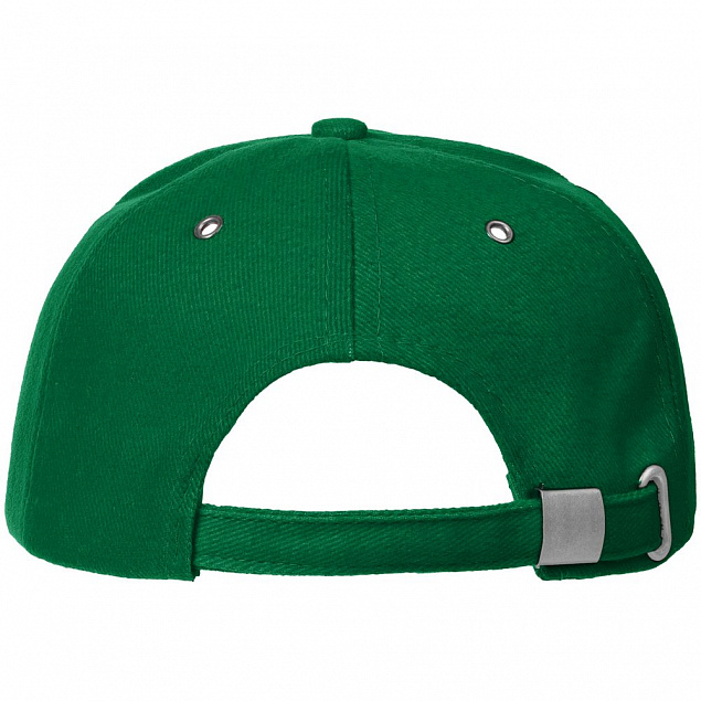 Бейсболка Classic, ярко-зеленая с белым кантом с логотипом в Нефтекамске заказать по выгодной цене в кибермаркете AvroraStore