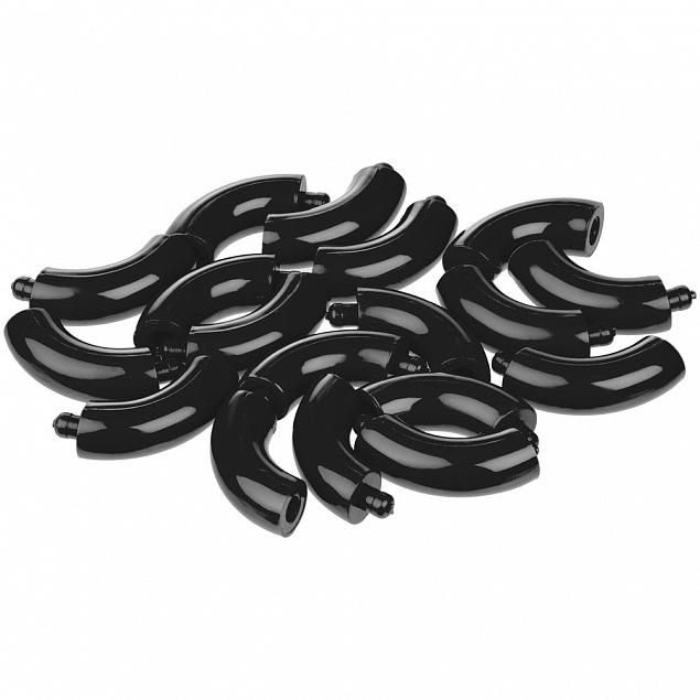 Антистресс «Змейка», черный с логотипом в Нефтекамске заказать по выгодной цене в кибермаркете AvroraStore