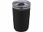 Bello, стеклянная кружка объемом 420 мл с внешней стенкой из переработанного пластика, черный с логотипом в Нефтекамске заказать по выгодной цене в кибермаркете AvroraStore