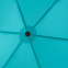 Зонт складной Zero 99, голубой с логотипом в Нефтекамске заказать по выгодной цене в кибермаркете AvroraStore