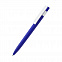 Ручка пластиковая Essen, синяя с логотипом в Нефтекамске заказать по выгодной цене в кибермаркете AvroraStore