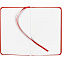 Блокнот Nota Bene, красный с логотипом в Нефтекамске заказать по выгодной цене в кибермаркете AvroraStore