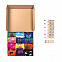 Подарочный набор  "12 месяцев", 12 пар тематических носков и авторский календарь с логотипом в Нефтекамске заказать по выгодной цене в кибермаркете AvroraStore