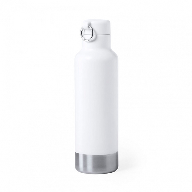Бутылка для воды PERNAL, белый, 750 мл, нержавеющая сталь с логотипом в Нефтекамске заказать по выгодной цене в кибермаркете AvroraStore