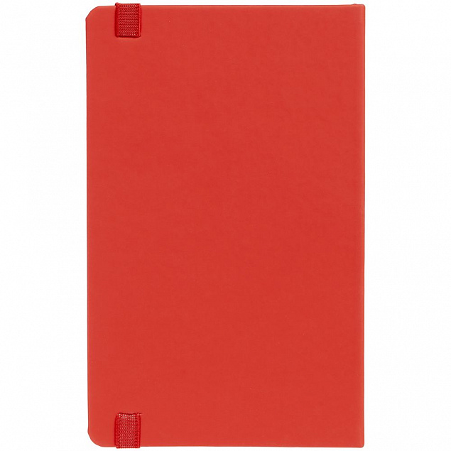 Блокнот Shall Round, красный с логотипом в Нефтекамске заказать по выгодной цене в кибермаркете AvroraStore