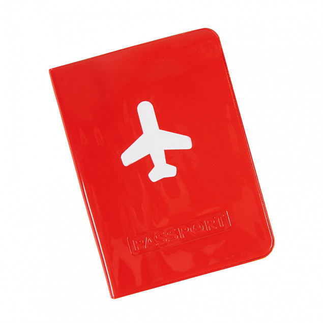 Обложка для паспорта "Flight"  с логотипом в Нефтекамске заказать по выгодной цене в кибермаркете AvroraStore