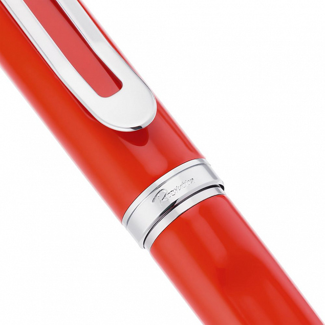Ручка шариковая Phase, красная с логотипом в Нефтекамске заказать по выгодной цене в кибермаркете AvroraStore