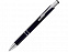 Ручка шариковая Калгари синий металлик с логотипом в Нефтекамске заказать по выгодной цене в кибермаркете AvroraStore