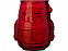 Подставка для чайной свечи Nouel из переработанного стекла, красный с логотипом в Нефтекамске заказать по выгодной цене в кибермаркете AvroraStore